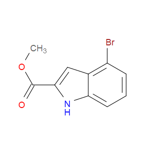 METHYL 4-BROMO-1H-INDOLE-2-CARBOXYLATE