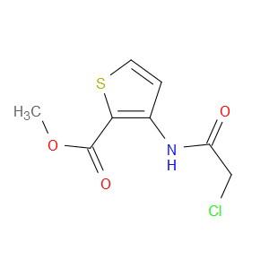 METHYL 3-[(CHLOROACETYL)AMINO]THIOPHENE-2-CARBOXYLATE - Click Image to Close