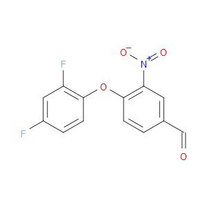 4-(2,4-DIFLUOROPHENOXY)-3-NITROBENZALDEHYDE