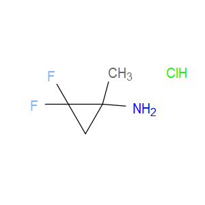 2,2-DIFLUORO-1-METHYLCYCLOPROPANAMINE HYDROCHLORIDE - Click Image to Close