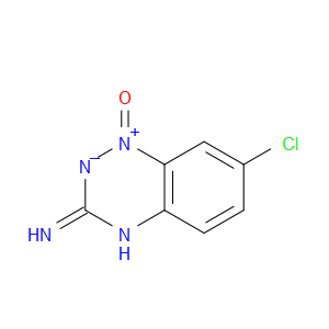 3-AMINO-7-CHLORO-1,2,4-BENZOTRIAZINE-1-OXIDE