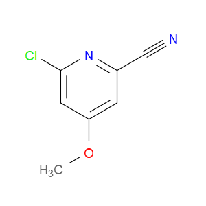 6-CHLORO-4-METHOXYPICOLINONITRILE - Click Image to Close