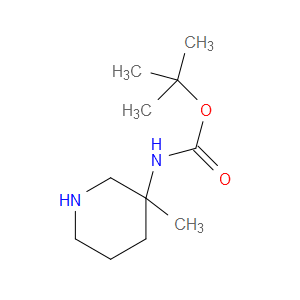 3-(BOC-AMINO)-3-METHYLPIPERIDINE