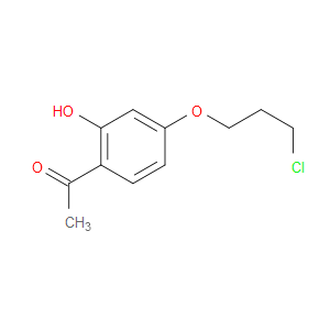 1-[4-(3-CHLOROPROPOXY)-2-HYDROXYPHENYL]-1-ETHANONE