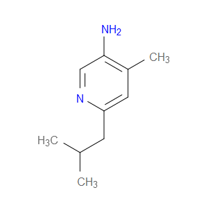 6-ISOBUTYL-4-METHYLPYRIDIN-3-AMINE