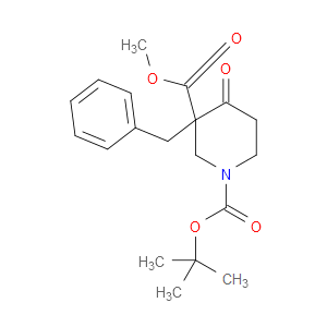 1-TERT-BUTYL 3-METHYL 3-BENZYL-4-OXOPIPERIDINE-1,3-DICARBOXYLATE - Click Image to Close
