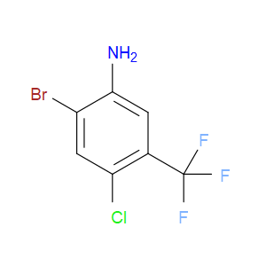2-BROMO-4-CHLORO-5-(TRIFLUOROMETHYL)ANILINE - Click Image to Close
