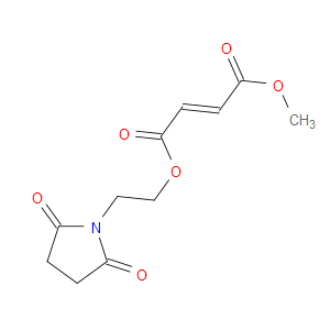 2-(2,5-DIOXOPYRROLIDIN-1-YL)ETHYL METHYL FUMARATE