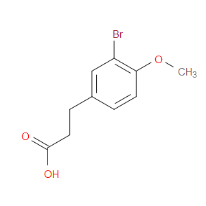 3-(3-BROMO-4-METHOXYPHENYL)PROPANOIC ACID - Click Image to Close