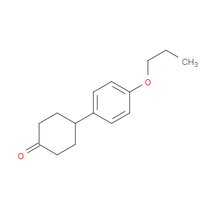 4-(4-PROPOXYPHENYL)CYCLOHEXANONE
