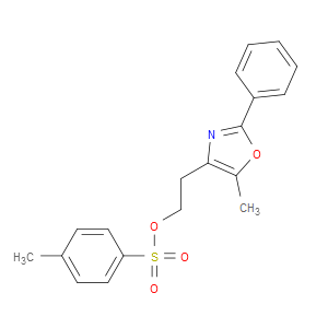 2-(5-METHYL-2-PHENYLOXAZOL-4-YL)ETHYL 4-METHYLBENZENESULFONATE
