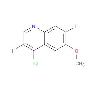 4-CHLORO-7-FLUORO-3-IODO-6-METHOXYQUINOLINE