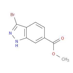 METHYL 3-BROMO-1H-INDAZOLE-6-CARBOXYLATE