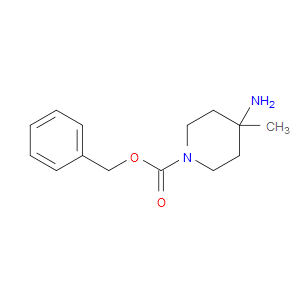 BENZYL 4-AMINO-4-METHYLPIPERIDINE-1-CARBOXYLATE