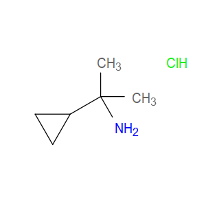2-CYCLOPROPYLPROPAN-2-AMINE HYDROCHLORIDE - Click Image to Close