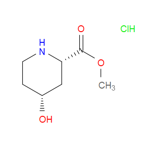 (2S,4R)-METHYL 4-HYDROXYPIPERIDINE-2-CARBOXYLATE HYDROCHLORIDE