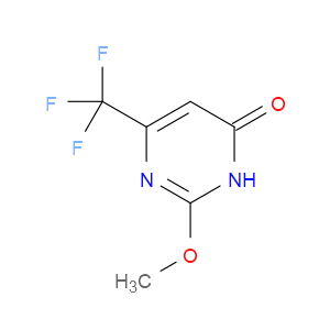 2-METHOXY-6-(TRIFLUOROMETHYL)PYRIMIDIN-4(3H)-ONE