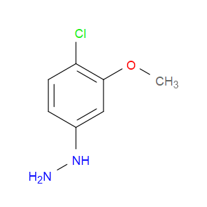(4-CHLORO-3-METHOXYPHENYL)HYDRAZINE