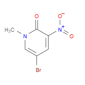 5-BROMO-1-METHYL-3-NITROPYRIDIN-2(1H)-ONE - Click Image to Close