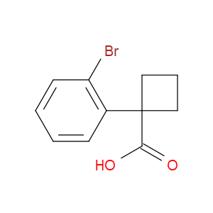 1-(2-BROMOPHENYL)CYCLOBUTANECARBOXYLIC ACID - Click Image to Close