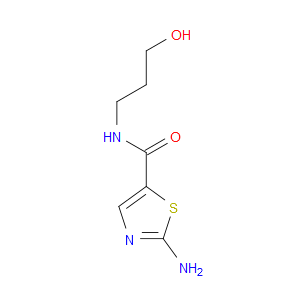 2-AMINO-N-(3-HYDROXYPROPYL)THIAZOLE-5-CARBOXAMIDE - Click Image to Close