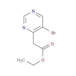 ETHYL 2-(5-BROMOPYRIMIDIN-4-YL)ACETATE