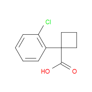 1-(2-CHLOROPHENYL)CYCLOBUTANE-1-CARBOXYLIC ACID