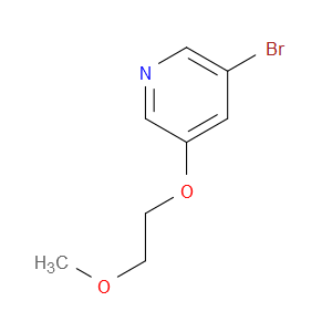 3-BROMO-5-(2-METHOXYETHOXY)PYRIDINE