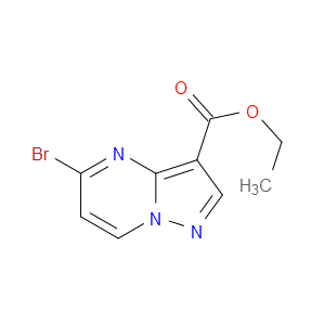 ETHYL 5-BROMOPYRAZOLO[1,5-A]PYRIMIDINE-3-CARBOXYLATE