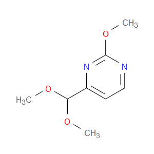 4-(DIMETHOXYMETHYL)-2-METHOXYPYRIMIDINE - Click Image to Close