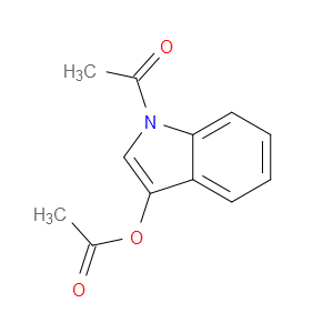 1-ACETYL-1H-INDOL-3-YL ACETATE - Click Image to Close