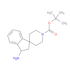 TERT-BUTYL 3-AMINO-2,3-DIHYDROSPIRO[INDENE-1,4'-PIPERIDINE]-1'-CARBOXYLATE