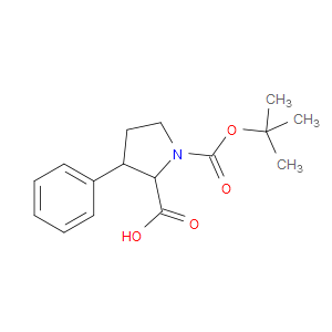 1-(TERT-BUTOXYCARBONYL)-3-PHENYLPYRROLIDINE-2-CARBOXYLIC ACID - Click Image to Close
