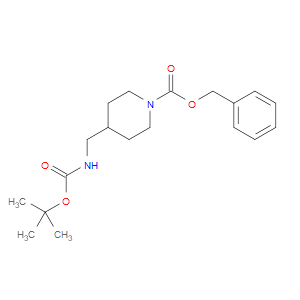 1-N-CBZ-4-N-(BOC-AMINOMETHYL)PIPERIDINE - Click Image to Close