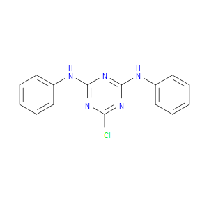 6-CHLORO-N,N'-DIPHENYL-1,3,5-TRIAZINE-2,4-DIAMINE - Click Image to Close