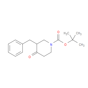 TERT-BUTYL 3-BENZYL-4-OXOPIPERIDINE-1-CARBOXYLATE