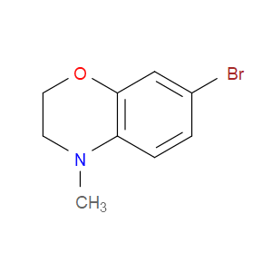 7-BROMO-4-METHYL-3,4-DIHYDRO-2H-1,4-BENZOXAZINE - Click Image to Close