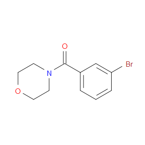 4-(3-BROMOBENZOYL)MORPHOLINE