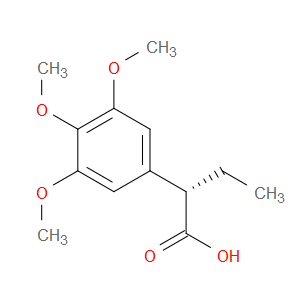 (S)-2-(3,4,5-TRIMETHOXYPHENYL)BUTANOIC ACID