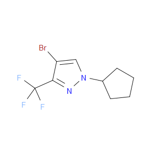 4-BROMO-1-CYCLOPENTYL-3-(TRIFLUOROMETHYL)-1H-PYRAZOLE - Click Image to Close