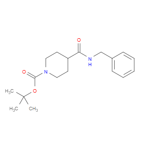 N-BENZYL 1-BOC-PIPERIDINE-4-CARBOXAMIDE