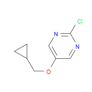 2-CHLORO-5-(CYCLOPROPYLMETHOXY)PYRIMIDINE