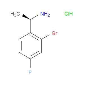 (R)-1-(2-BROMO-4-FLUOROPHENYL)ETHANAMINE HYDROCHLORIDE - Click Image to Close