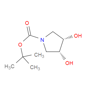 (3R,4S)-TERT-BUTYL 3,4-DIHYDROXYPYRROLIDINE-1-CARBOXYLATE