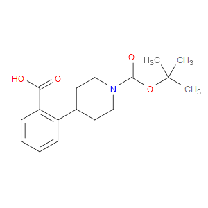 2-(1-(TERT-BUTOXYCARBONYL)PIPERIDIN-4-YL)BENZOIC ACID - Click Image to Close