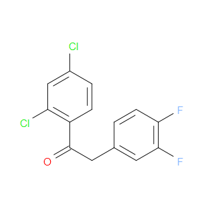 1-(2,4-DICHLOROPHENYL)-2-(3,4-DIFLUOROPHENYL)ETHANONE