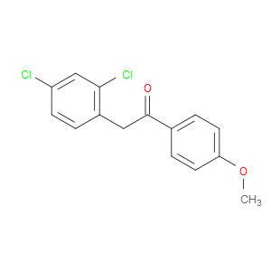 2-(2,4-DICHLOROPHENYL)-1-(4-METHOXYPHENYL)ETHANONE