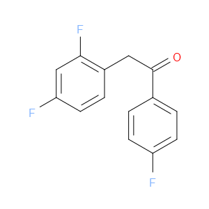2-(2,4-DIFLUOROPHENYL)-1-(4-FLUOROPHENYL)ETHANONE
