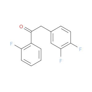 2-(3,4-DIFLUOROPHENYL)-1-(2-FLUOROPHENYL)ETHANONE