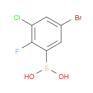 5-BROMO-3-CHLORO-2-FLUOROPHENYLBORONIC ACID - Click Image to Close